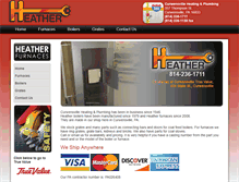 Tablet Screenshot of heatherfurnace.com